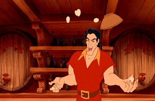 Beauty And The Beast Gaston 500x327px